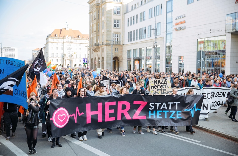 Γερμανία: Μεγάλη πορεία κατά της άκρας δεξιάς σήμερα στη Δρέσδη