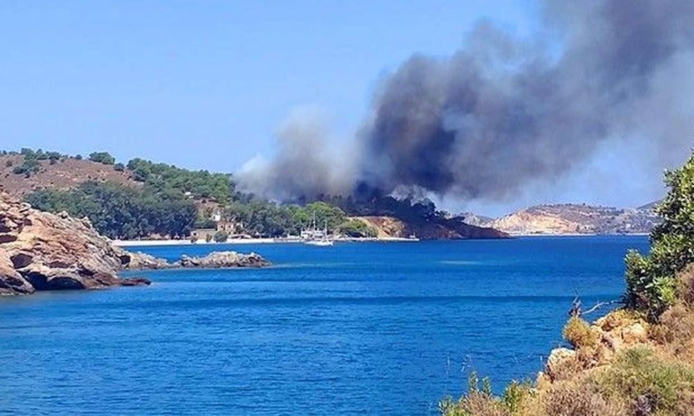 Συνελήφθη 20χρονος αλλοδαπός για την πυρκαγιά στη Λέρο