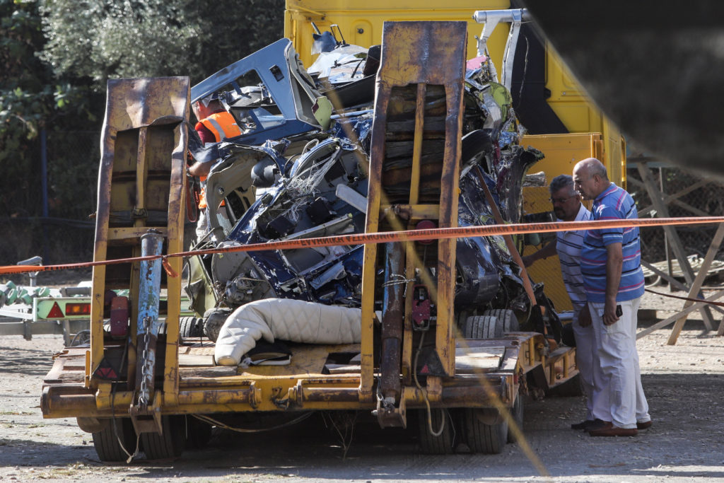 ΥΠΑ: Τέλος οι πτήσεις ελικοπτέρων προς Γαλατά μέχρι να βγει πόρισμα για την τραγωδία