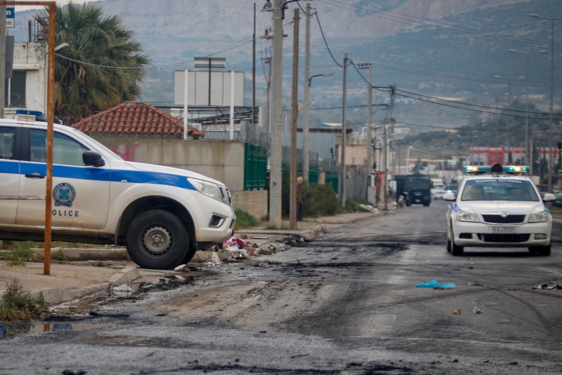 Αστυνομικό «ντου» σε καταυλισμό Ρομά στην Περαία Θεσσαλονίκης
