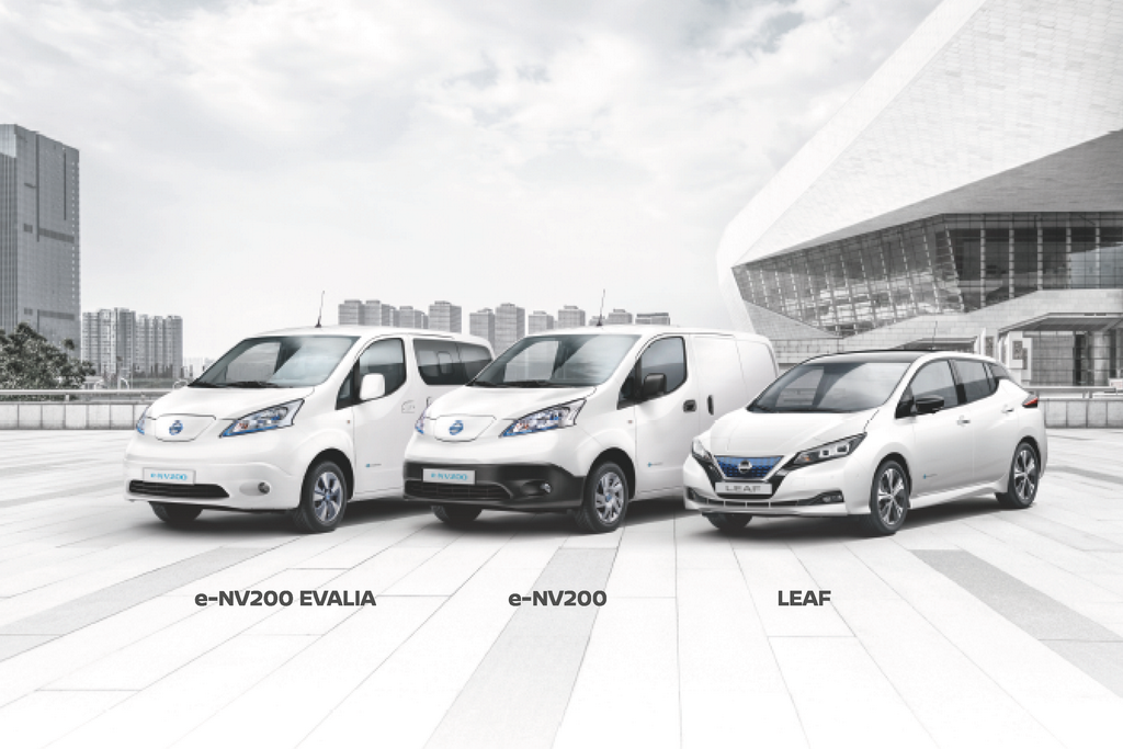 Τα Nissan e-NV200 Evalia και Leaf παρόντα στην 84η ΔΕΘ