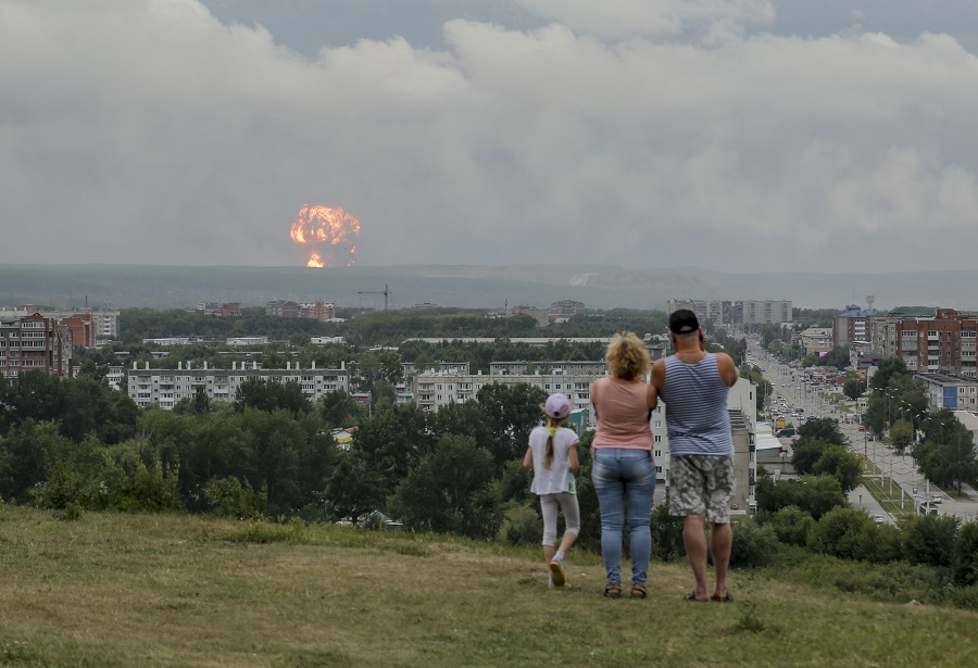 Ρωσία: «Επικίνδυνα» αντικείμενα βρέθηκαν μετά την έκρηξη στο Αρχάνγκελσκ