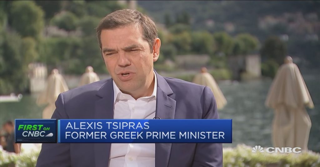 Τσίπρας στο CNBC: Η απειλή στην Ευρώπη δεν έρχεται από την Αριστερά, αλλά από τη Δεξιά, την άκρα Δεξιά