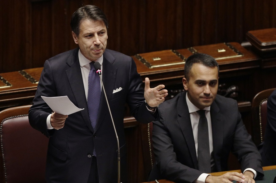 Ιταλία: Ψήφο εμπιστοσύνης έλαβε η νέα κυβέρνηση Κόντε