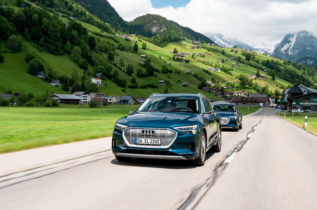 Το Audi e-tron ταξίδεψε σε 10 χώρες μέσα σε 24 ώρες