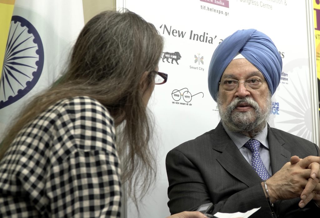 Hardeep Singh Puri: Συζητήσαμε συνεργασίες σε αεροδρόμια, λιμάνια στην Ελλάδα