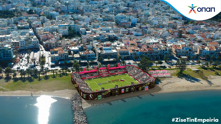 Socca World Cup 2019: Ποδοσφαιρικές μάχες 6×6 στην παραλία του Ρεθύμνου με την υποστήριξη του ΟΠΑΠ