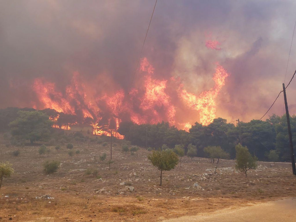 Απολογισμός: Οι πρόσφατες φωτιές έκαψαν σχεδόν 7.500 στρέμματα στη Ζάκυνθο και 3.000 στο Λουτράκι