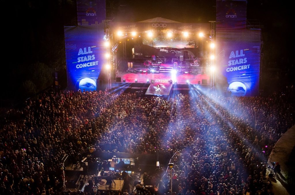 ΟPAP Music: Εντυπωσιακή μουσική πρεμιέρα στο Markopoulo Park με περισσότερους από 12.000 θεατές