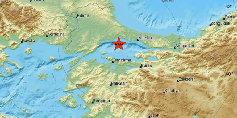 Σεισμός 4,7 Ρίχτερ στην Τουρκία