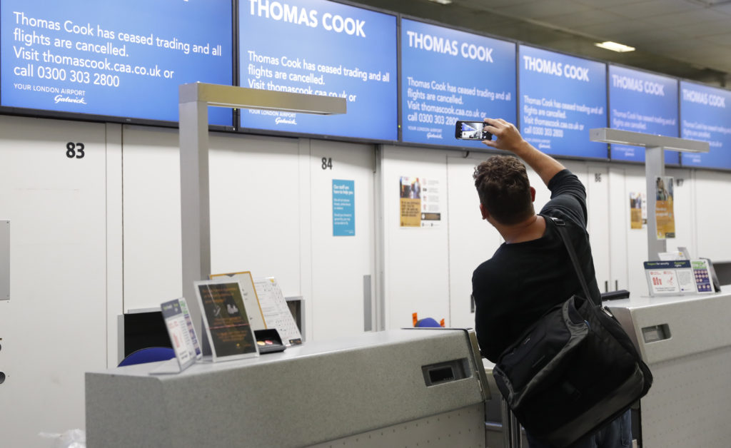 Κατέρρευσε και ο γερμανικός Thomas Cook – «Εφιάλτης» λένε οι ξενοδόχοι της Κρήτης