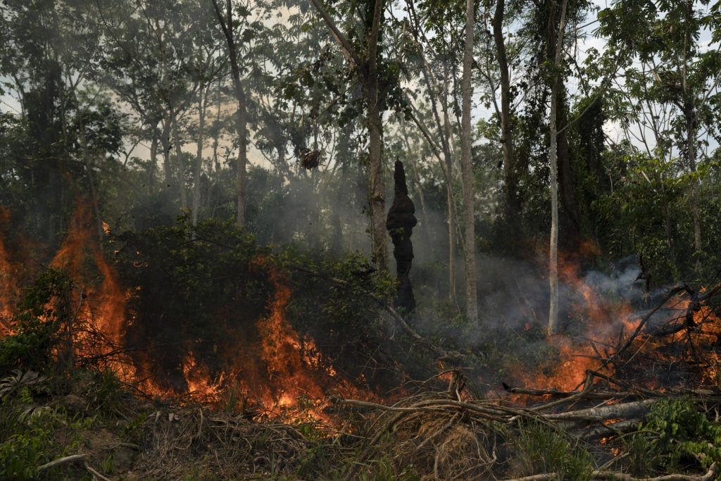 Με αναπνευστικά προβλήματα πολλά παιδιά στη Βραζιλία μετά τις πυρκαγιές στον Αμαζόνιο