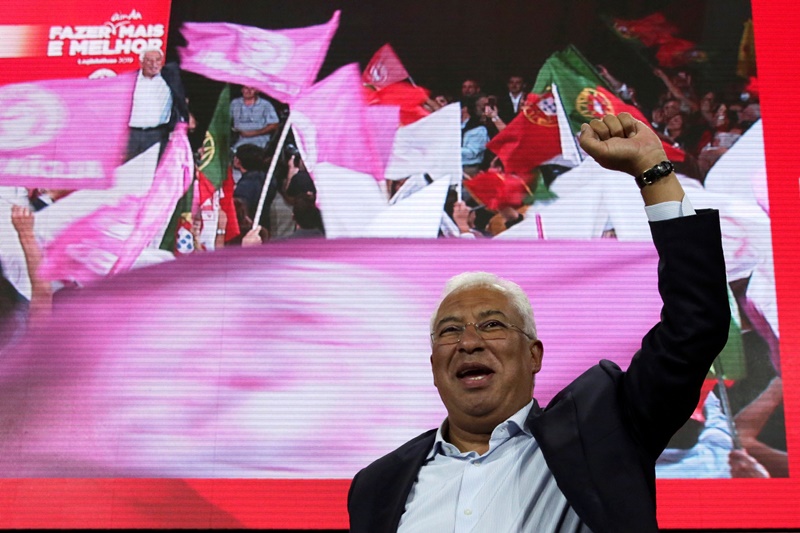 Πορτογαλία: Νίκη για τους Σοσιαλιστές του Αντόνιο Κόστα, χωρίς όμως πλειοψηφία στο κοινοβούλιο