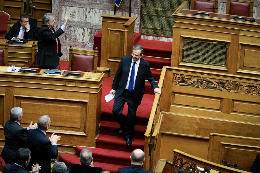 Που είναι ο Σαμαράς, οέο;