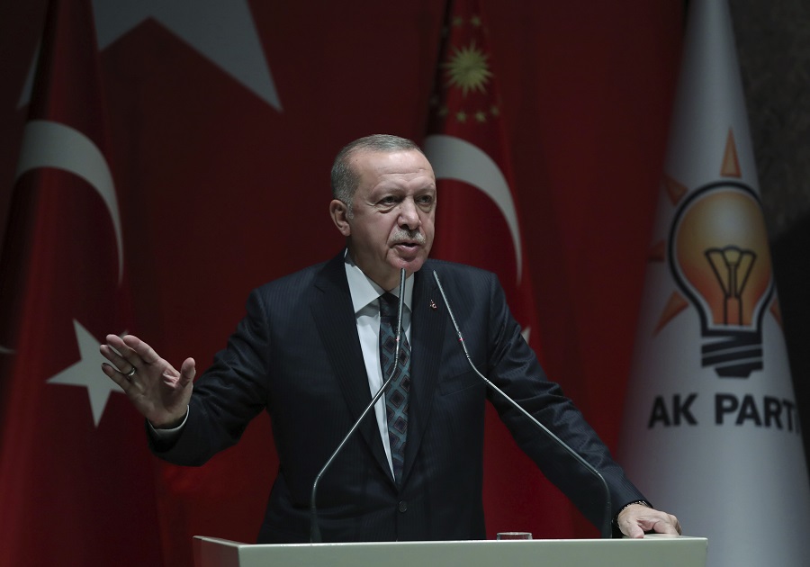 Ερντογάν: Η Τουρκία δεν θα τερματίσει την επιχείρησή της παρά τις «απειλές»