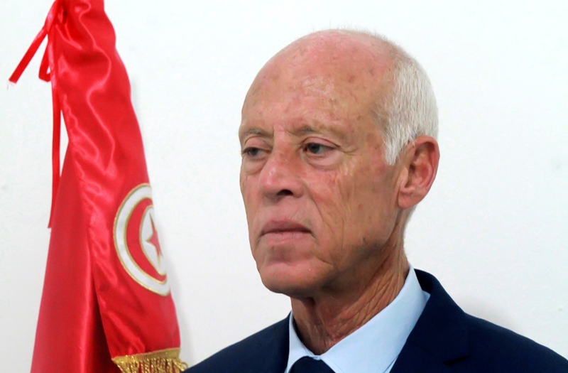 Ο συνταγματολόγος Καΐς Σάγεντ εξελέγη πανηγυρικά πρόεδρος της Τυνησίας