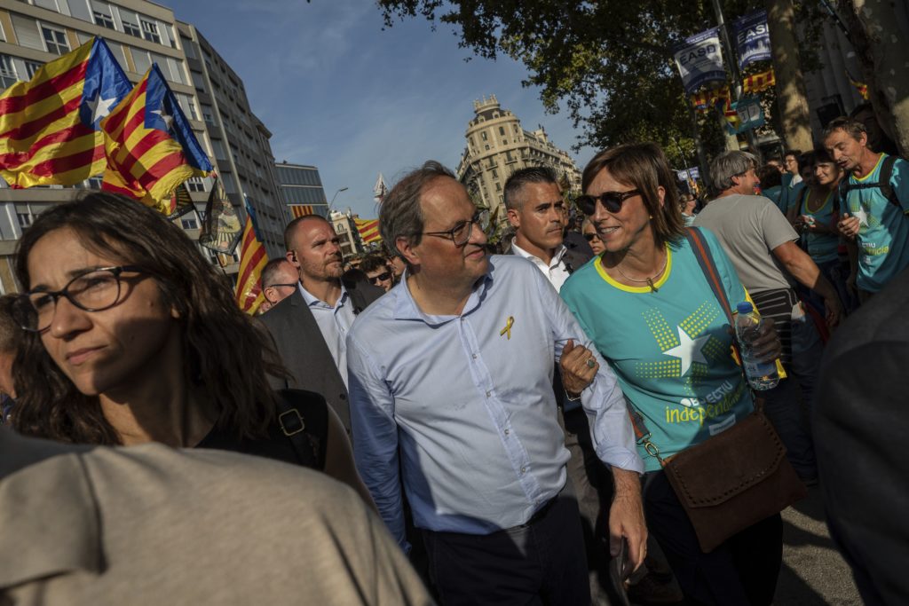 Καταλονία: Στόχος η ανεξαρτησία εντός του 2021 λέει ο περιφερειακός πρόεδρος Κιμ Τόρα