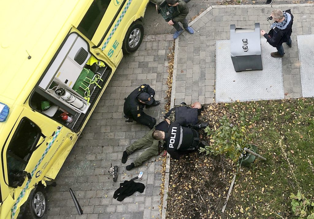 Σκηνές χάους στο Όσλο: Έκλεψε ασθενοφόρο και έπεσε πάνω σε πεζούς – Πέντε τραυματίες (Photos – Video)