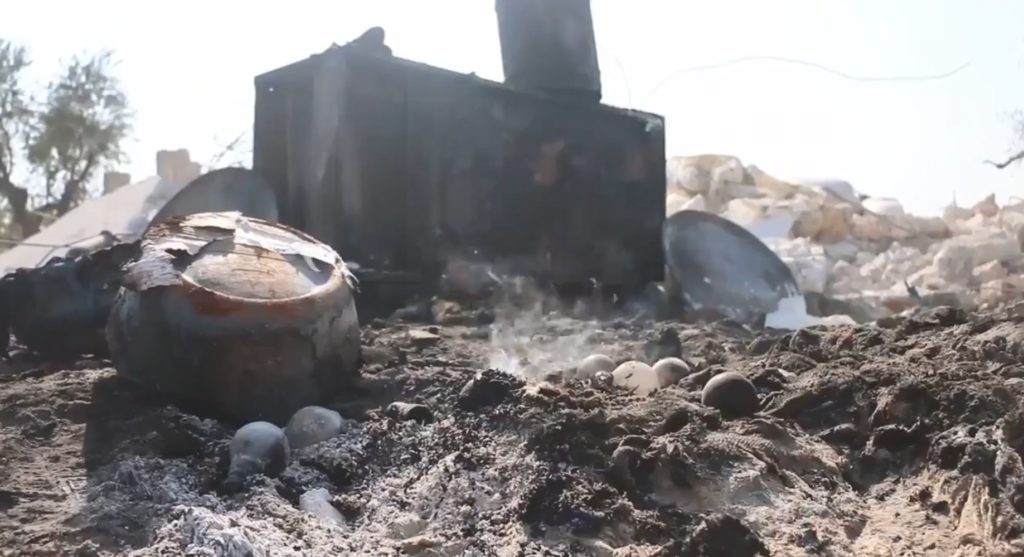 Πρώτες εικόνες από το βομβαρδισμένο κρησφύγετο-τάφο του Μπαγκντάντι (Video)