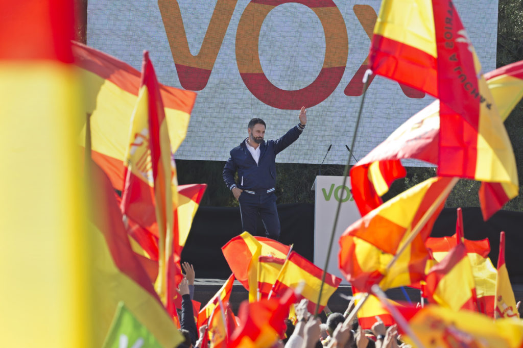 Ισπανία: Το ακροδεξιό κόμμα Vox αυξάνει τη δύναμή του ενόψει εκλογών