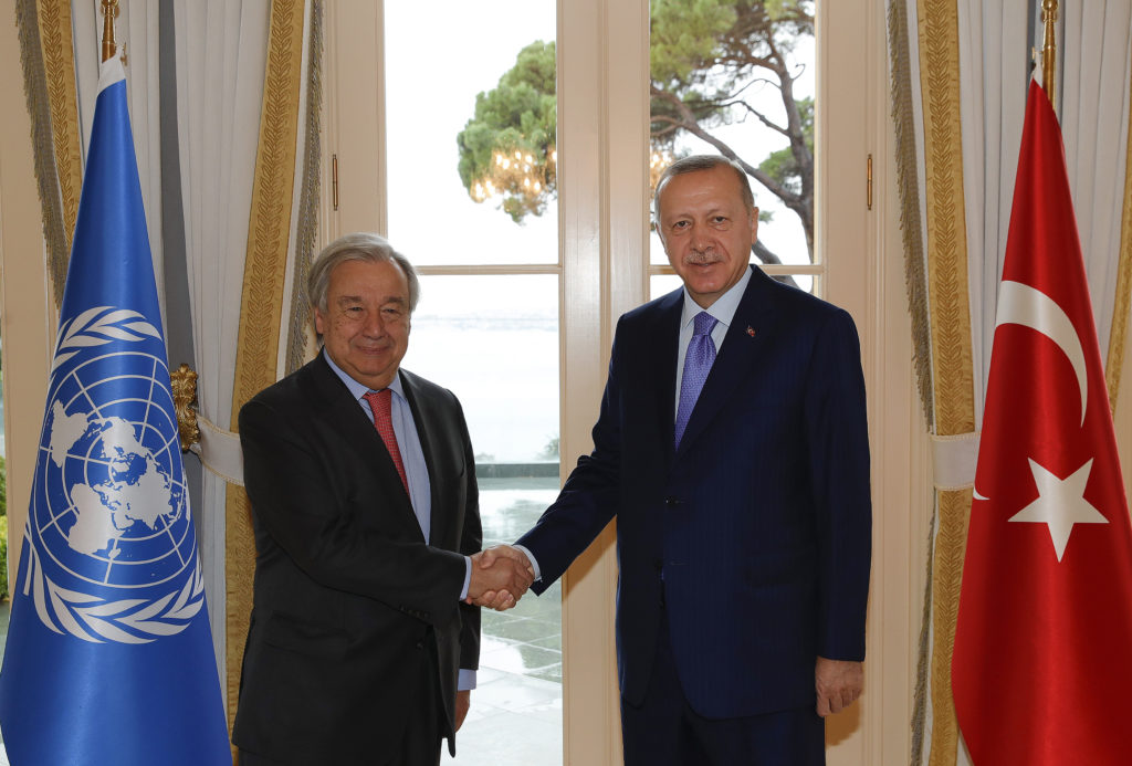 ΟΗΕ: Δεν συζητήθηκε το Κυπριακό στη συνάντηση Γκουτέρες – Ερντογάν