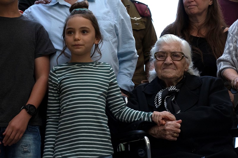Το Ισραήλ τίμησε την 92χρονη Μελπομένη Ντίνα για τη διάσωση Εβραίων στη Βέροια