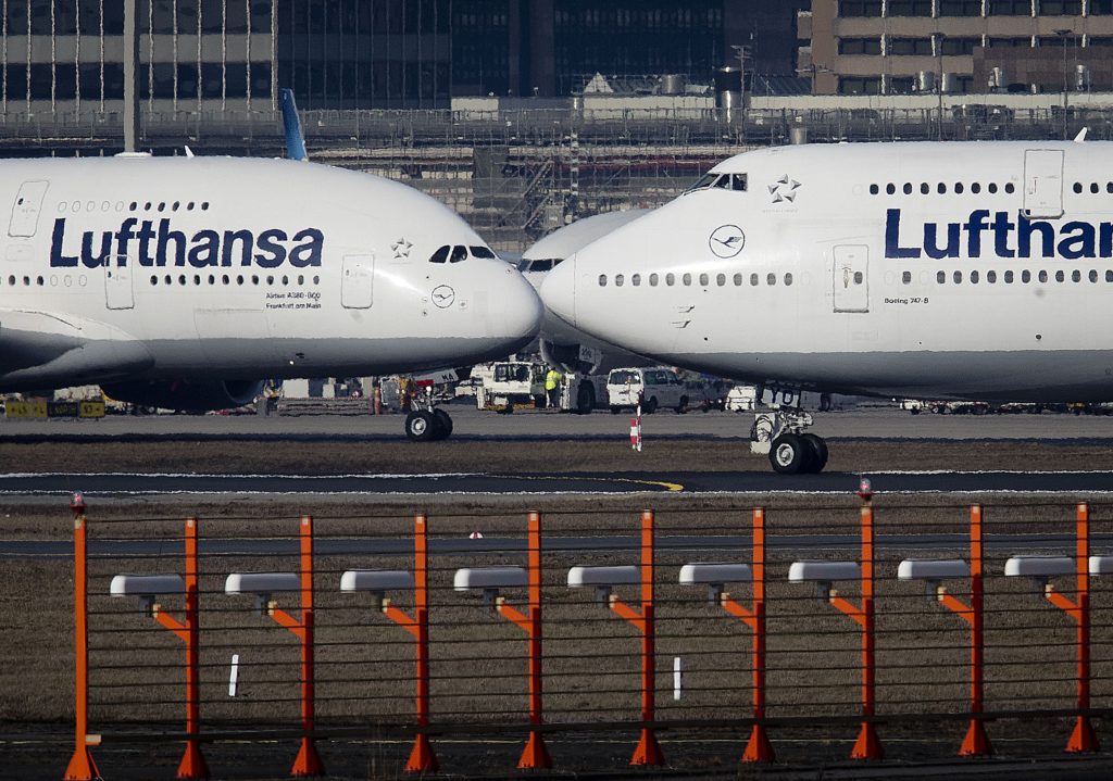 Η Lufthansa ακυρώνει 1.300 πτήσεις την Πέμπτη και την Παρασκευή λόγω της απεργίας