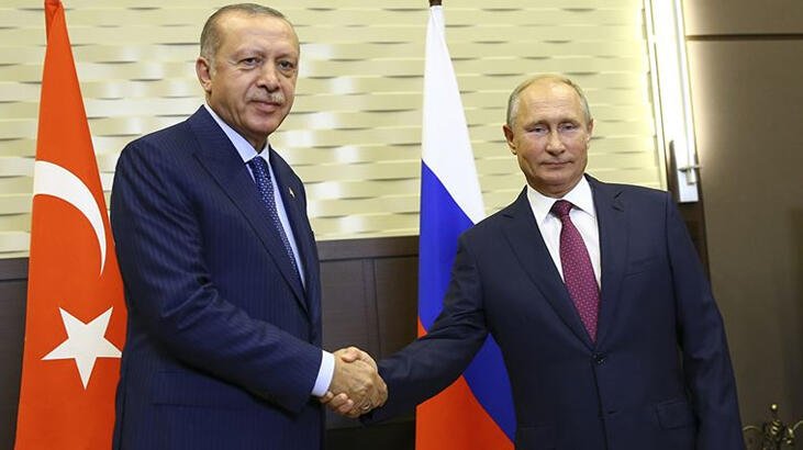 Πούτιν και Ερντογάν σε τηλεφωνική συνομιλία για το Συριακό