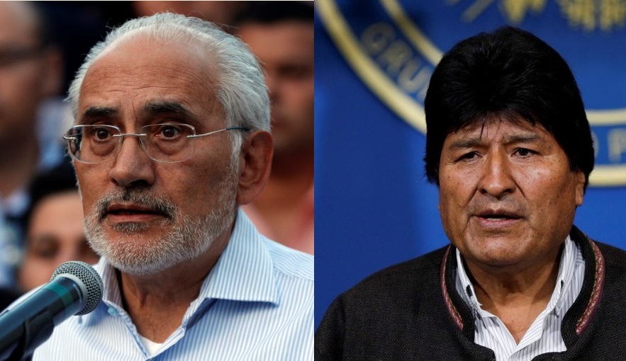 Βολιβία: Ο ηγέτης της αντιπολίτευσης καλεί τον Μοράλες να παραιτηθεί και να μην είναι υποψήφιος στις νέες εκλογές
