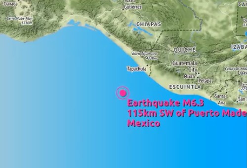 Μεξικό: Σεισμός 6,3 Ρίχτερ