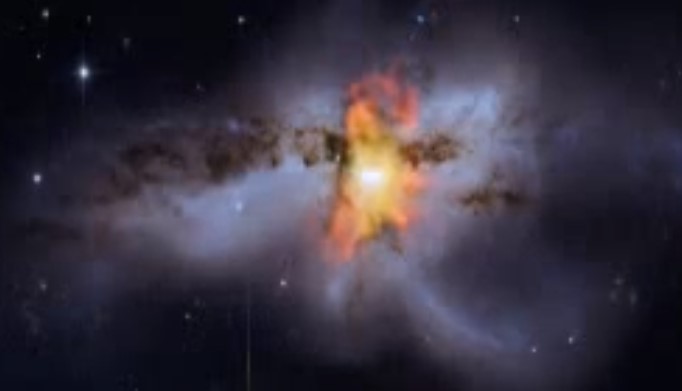 NGC 6240: Αυτός είναι ο γαλαξίας που ανακαλύφθηκε με τρεις μαύρες τρύπες στο κέντρο του (Video)