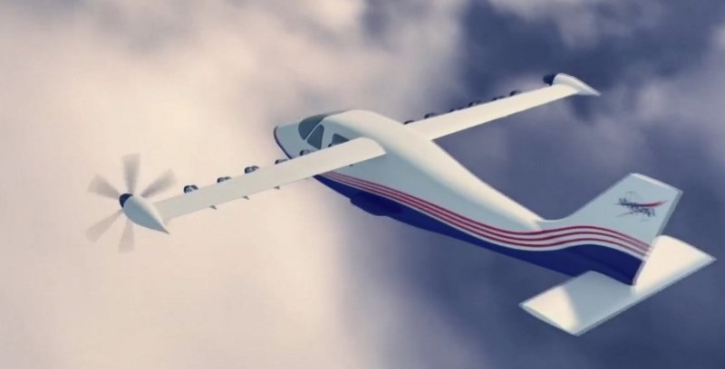 Η NASA παρουσίασε το πρώτο ηλεκτρικό αεροπλάνο που θα πετάξει το 2020