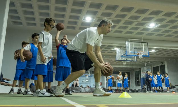 Παπαλουκάς και Διαμαντίδης στην προπόνηση του Α.Ο. Λεοντείου