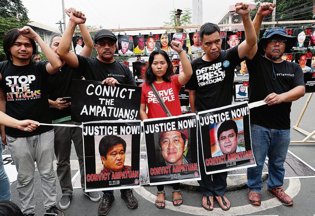 Φιλιππίνες: Η σφαγή 32 δημοσιογράφων παραμένει ακόμη ατιμώρητη