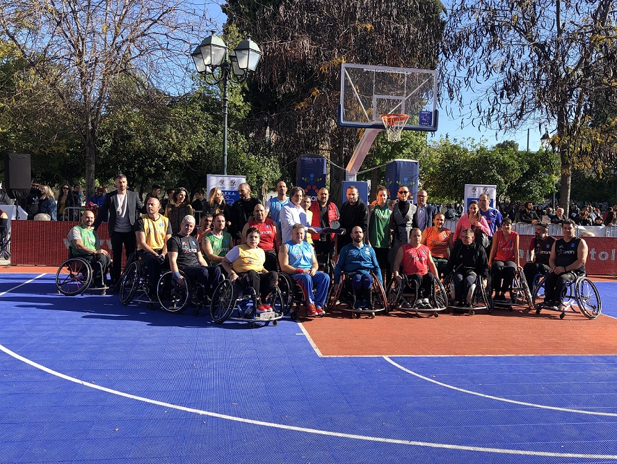 3ο Ηοpe Streetball: Η μεγάλη γιορτή του μπάσκετ με αμαξίδιο στην πλατεία Συντάγματος με τον ΟΠΑΠ