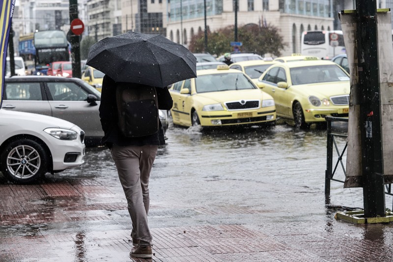 Ο «Ετεοκλής» ήρθε με βροχές και καταιγίδες