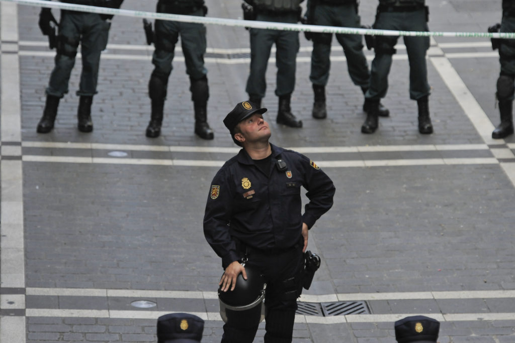 Βάσκος αντιφασίστας δικαιώθηκε για σύνθημα που «προσέβαλε» την Αστυνομία