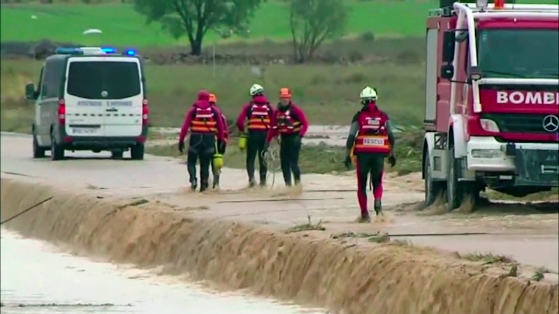 Τουλάχιστον 9 οι νεκροί από τις καταιγίδες σε Ισπανία και Πορτογαλία