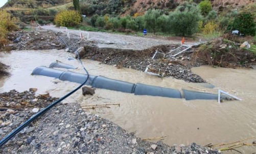 Κύπρος: Κατάρρευση υπό κατασκευής γέφυρας στην Πάφο λόγω βροχόπτωσης