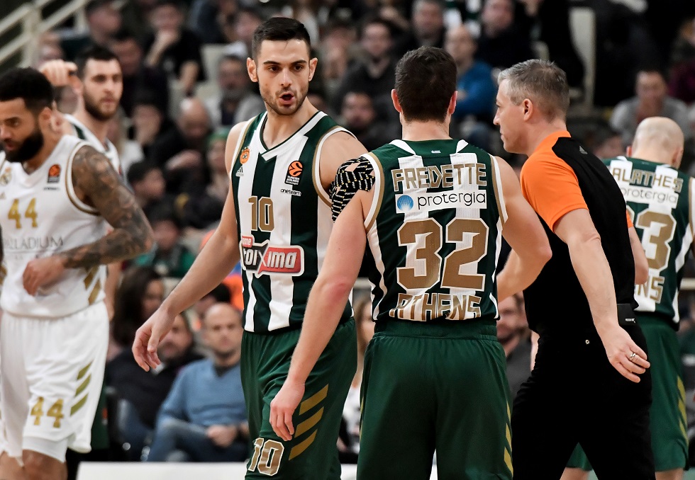 Euroleague: «Λίγος» ο Παναθηναϊκός απέναντι στη Ρεάλ