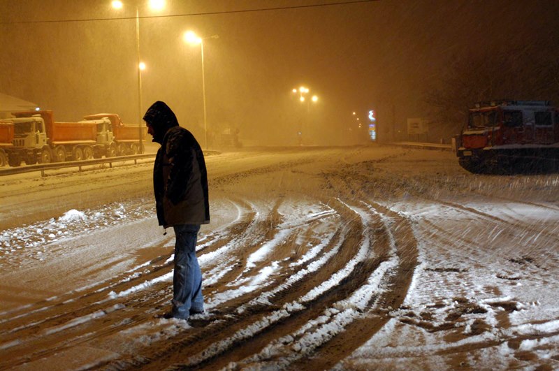 Προβλήματα από τα χιόνια στο ορεινό οδικό δίκτυο της Πελοποννήσου