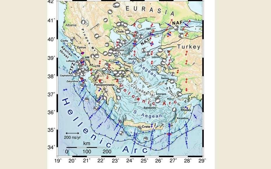 Έλληνες γεωεπιστήμονες ετοιμάζουν τον πρώτο Σεισμοτεκτονικό Άτλαντα της Ελλάδας