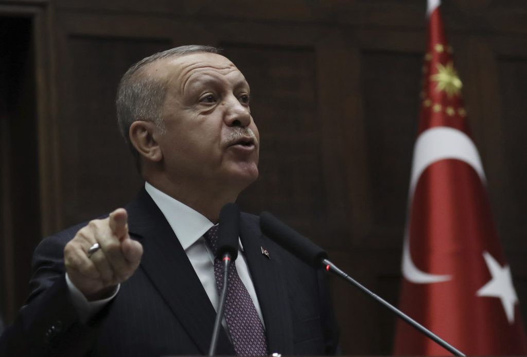 Ερντογάν: Απολύτως απαράδεκτο το σχέδιο Τραμπ για τη Μέση Ανατολή