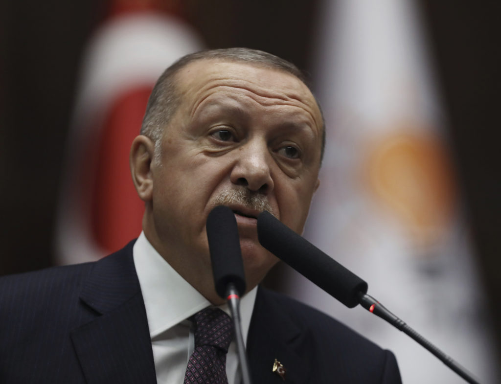 Ερντογάν: Η ασφάλεια της Τουρκίας ξεκινά πολύ πιο πέρα από τα σύνορά της