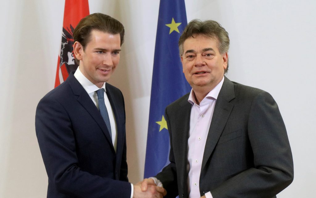 Αυστρία: Συμφωνία Συντηρητικών και Πρασίνων για το σχηματισμό κυβέρνησης