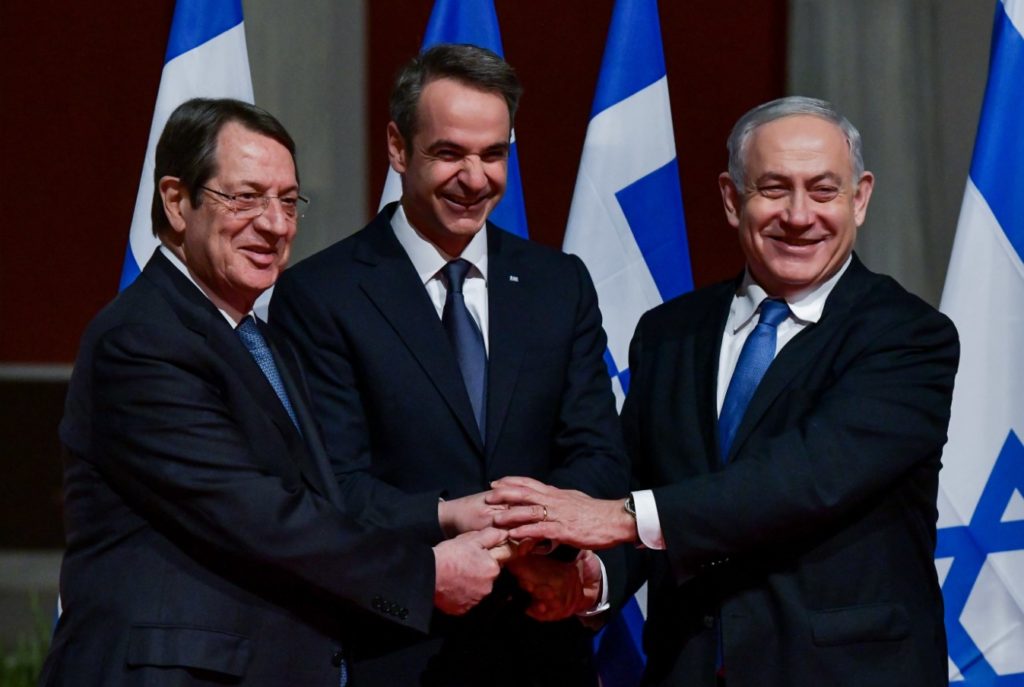 «Σφραγίστηκε» η συμφωνία Ελλάδας, Κύπρου και Ισραήλ για τον αγωγό EastMed