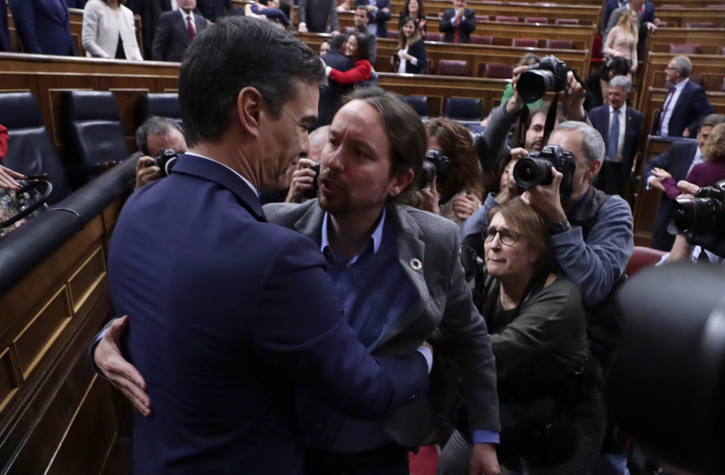 Ισπανία: Ο επικεφαλής του Podemos Πάμπλο Ιγκλέσιας, ένας εκ των τεσσάρων αντιπροέδρων της κυβέρνησης