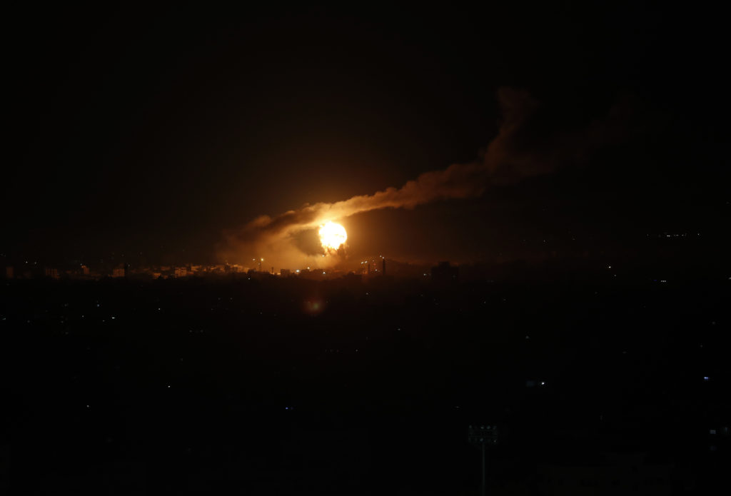 Ισραήλ: Αεροπορικοί βομβαρδισμοί στη Λωρίδα της Γάζας για αντίποινα