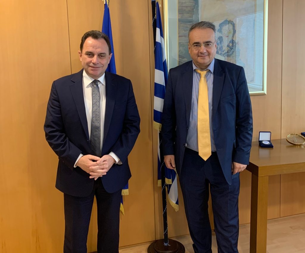 Συνάντηση του Προέδρου της Ολομέλειας των Δικηγορικών Συλλόγων Ελλάδος με τον Υφυπουργό Ψηφιακής Διακυβέρνησης