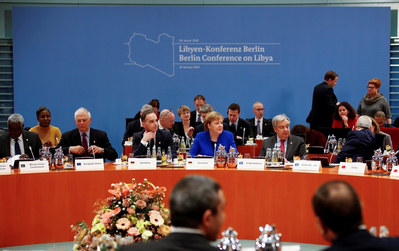 Εκεχειρία αποφάσισε η διάσκεψη του Βερολίνου για τη Λιβύη